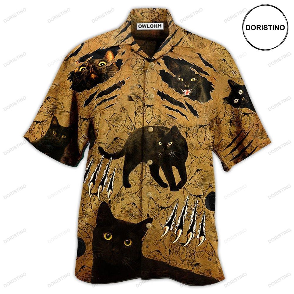 Cat Put Your Paws Up Limited Edition Hawaiian Shirt