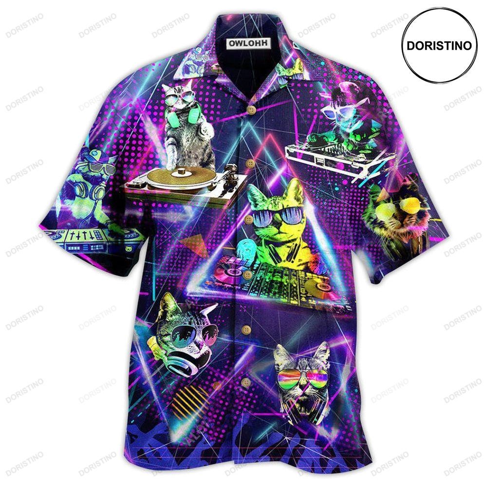 Cat So Cool Dj Limited Edition Hawaiian Shirt