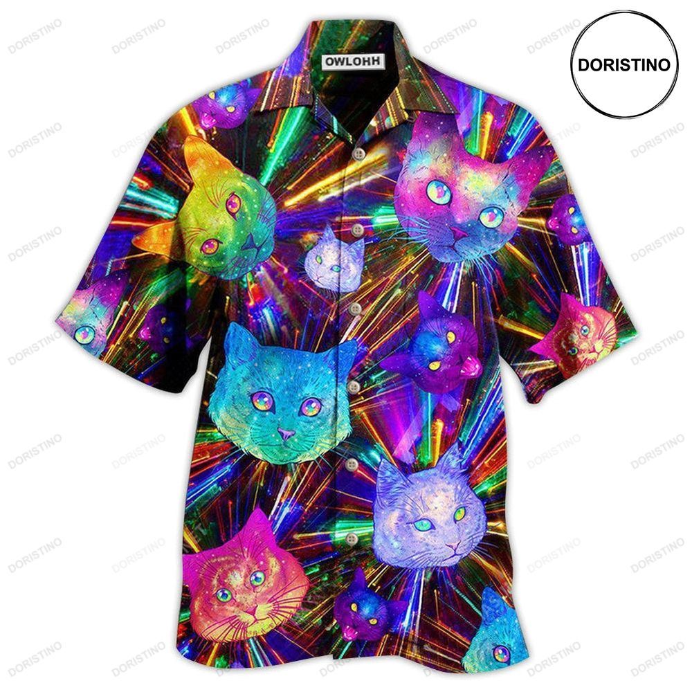 Cat Space Evolution Stunning Limited Edition Hawaiian Shirt