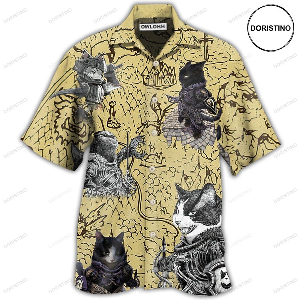 Cat Warrior Strong Limited Edition Hawaiian Shirt