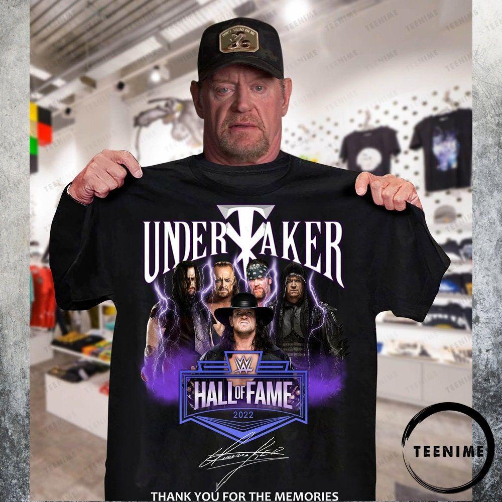 Www Undertaker Hall Of Fame 2022 Wrestling Lovers Teenime Awesome T-shirt