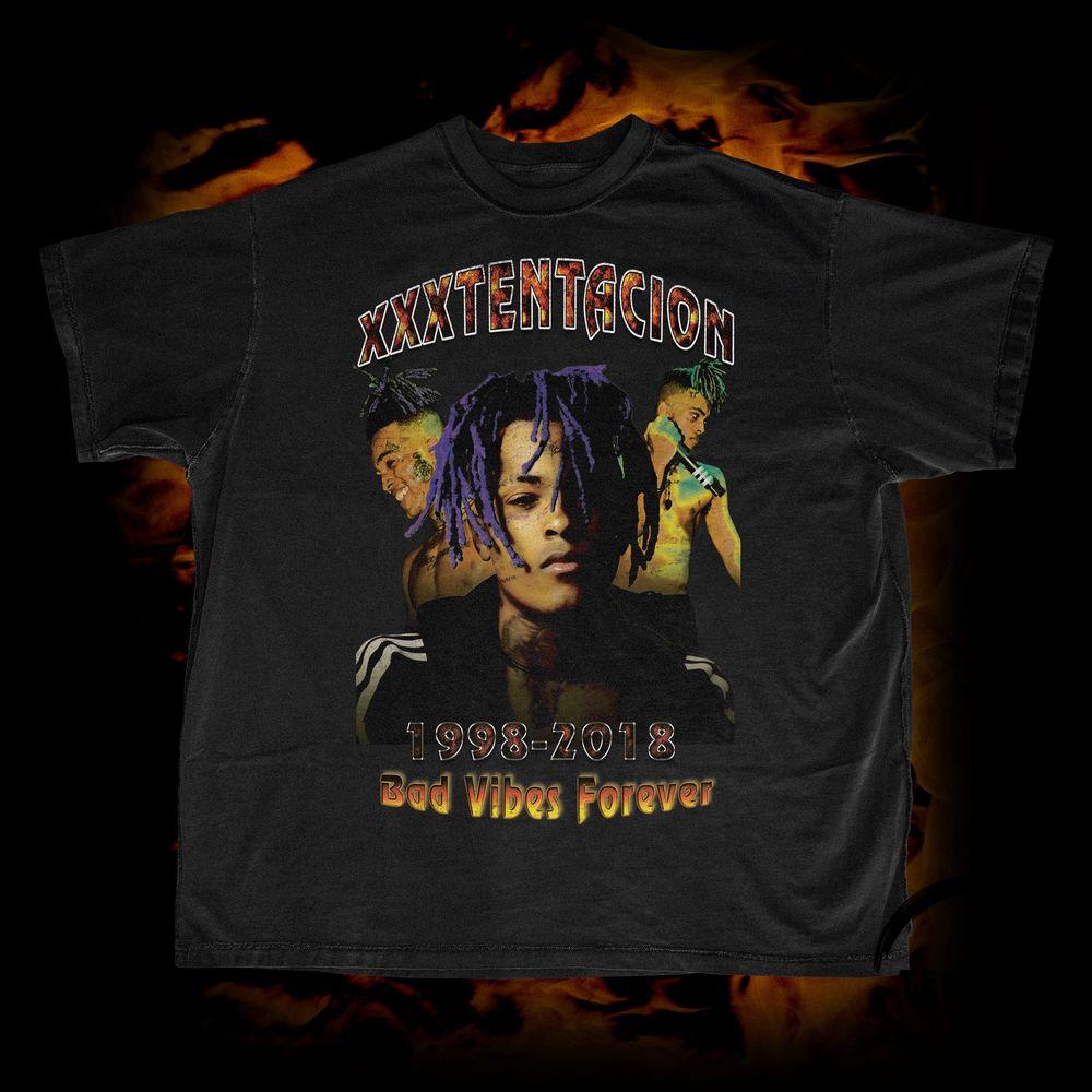 Xxxtentacion 90s Inspired Tribute Rap Tee Teenime Awesome T-shirt