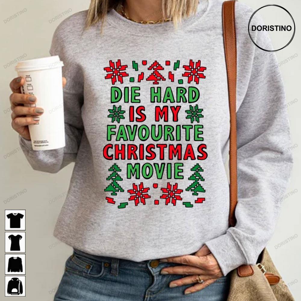 Xmas Style Movie Die Hard Christmas 2 Doristino Hoodie Tshirt Sweatshirt