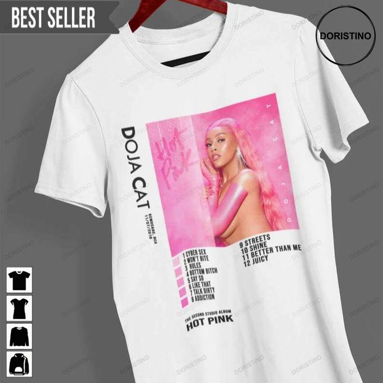 Doja Cat Unisex Hot Pink Rapper Doristino Tshirt Sweatshirt Hoodie
