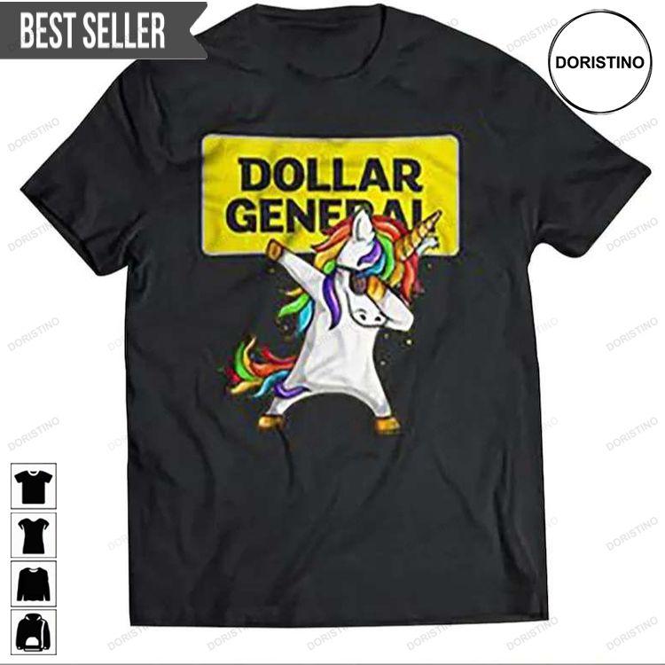 Dollar General Unicorn Dabbing Unisex Doristino Tshirt Sweatshirt Hoodie