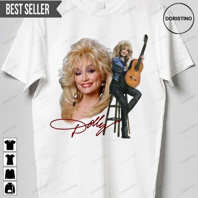 Dolly Parton Guitar Doristino Hoodie Tshirt Sweatshirt