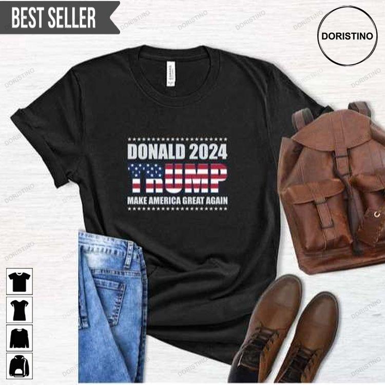 Donald Trump 2024 Make America Great Again Doristino Sweatshirt Long Sleeve Hoodie