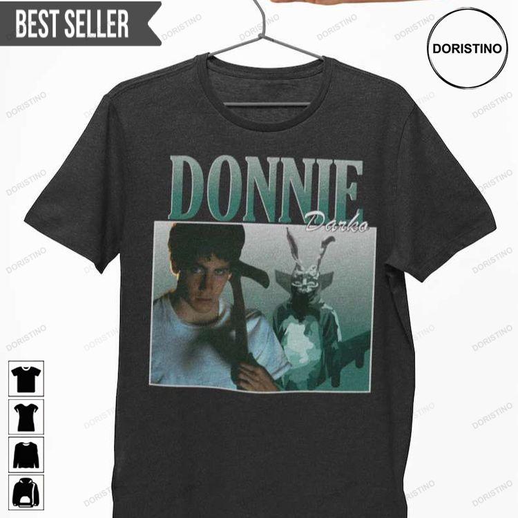 Donnie Darko Jake Gyllenhaal Horror Movie Doristino Hoodie Tshirt Sweatshirt