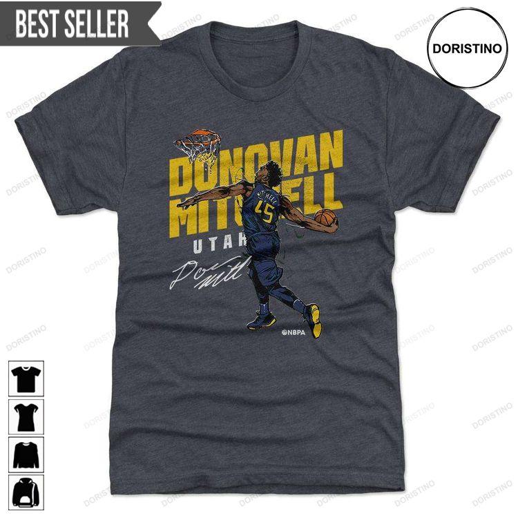 Donovan Mitchell Slam Unisex Doristino Tshirt Sweatshirt Hoodie