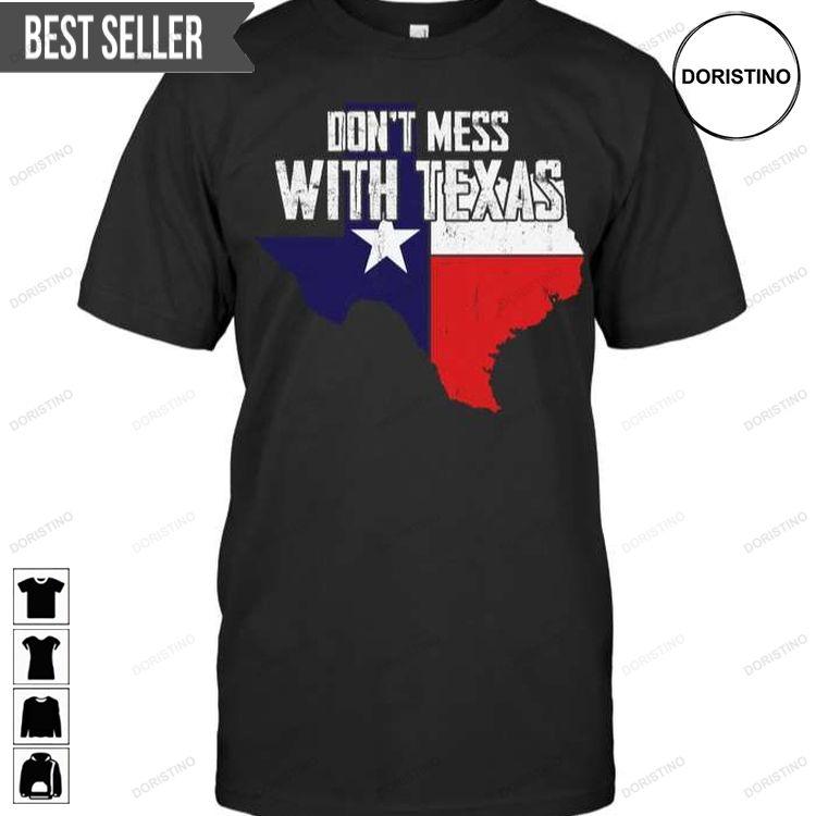 Dont Mess With Texas Longhorn Lone Star State Unisex Doristino Hoodie Tshirt Sweatshirt