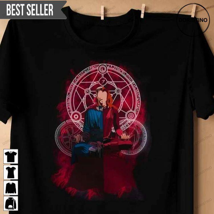 Dr Strange 2 Scarlet Witch Marvel Multiverse Of Madness Doristino Tshirt Sweatshirt Hoodie