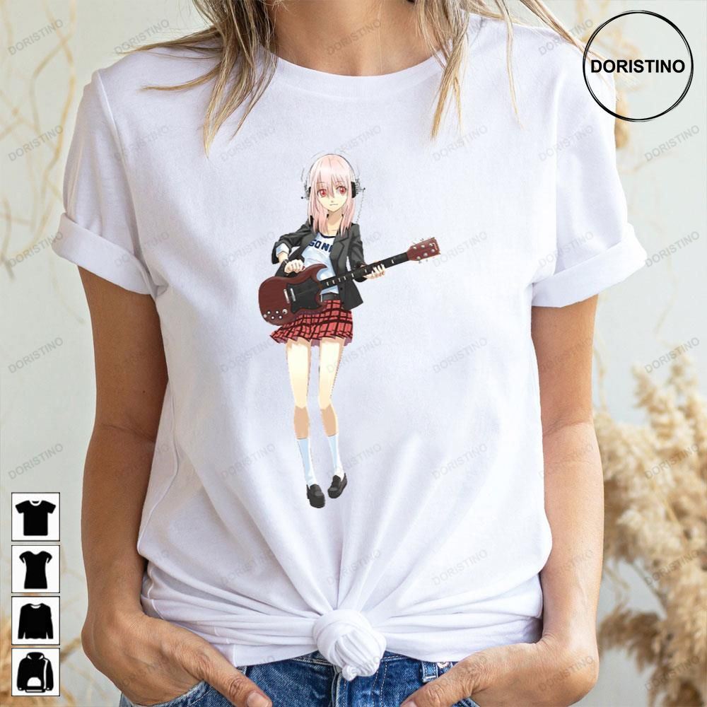 Music Girl Aoi Miyamori Shirobako Doristino Limited Edition T-shirts