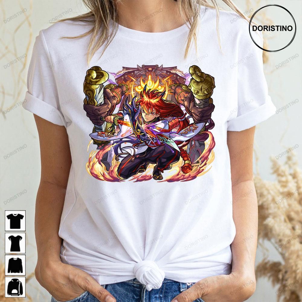 Onimaru Kunitsuna Transcension Monster Strike Doristino Limited Edition T-shirts