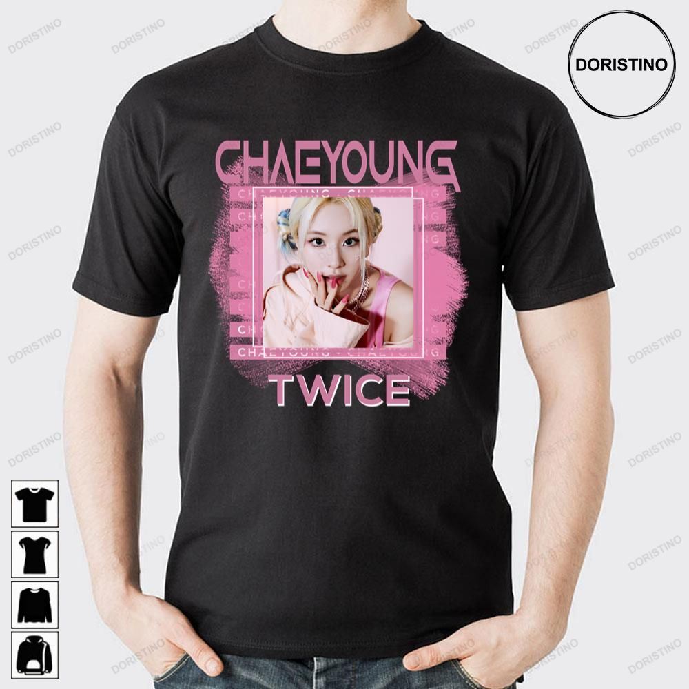 Pink Art Chaeyoung Twice Doristino Trending Style