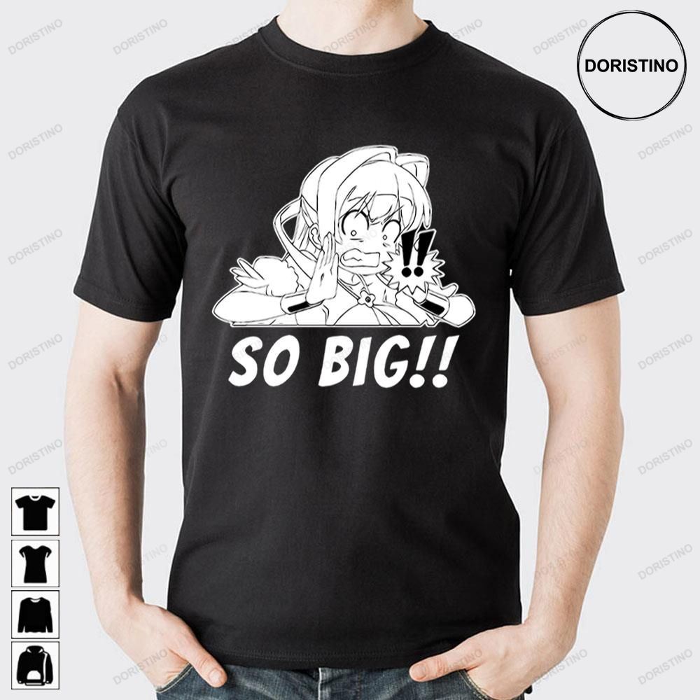 So Big Boob Shinchou Yuusha Cautious Hero Ristarte Doristino Limited Edition T-shirts