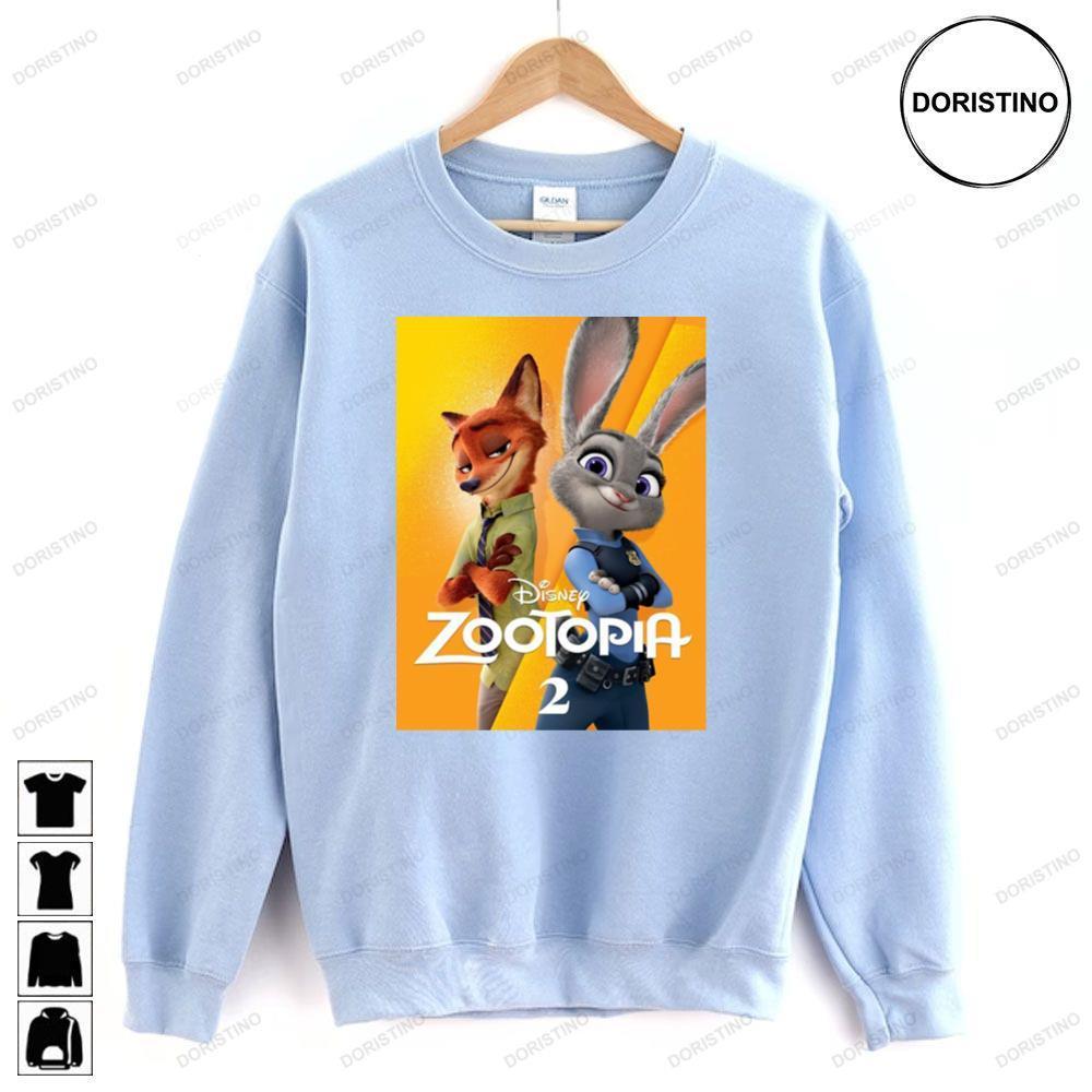 Zootopia 2 Cartoon 2 Doristino Sweatshirt Long Sleeve Hoodie