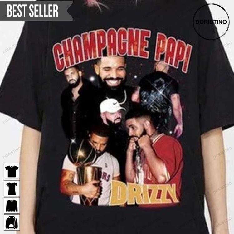 Drake Champagne Papi Rapper Tour Doristino Hoodie Tshirt Sweatshirt