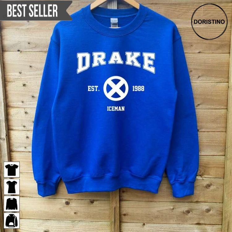 Drake Est 1988 Iceman Doristino Sweatshirt Long Sleeve Hoodie