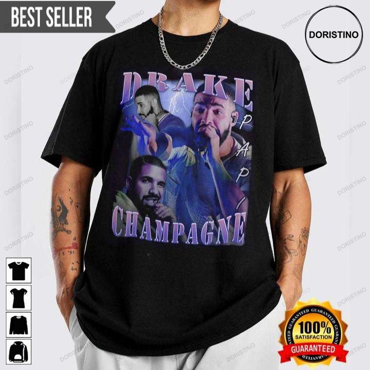 Drake Papi Champagne Hip Hop Rap Tour Vintage Doristino Tshirt Sweatshirt Hoodie