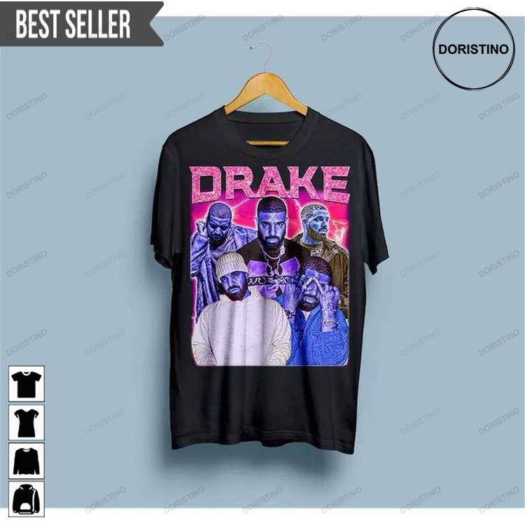 Drake Rap Vintage Bootleg Short-sleeve Doristino Sweatshirt Long Sleeve Hoodie