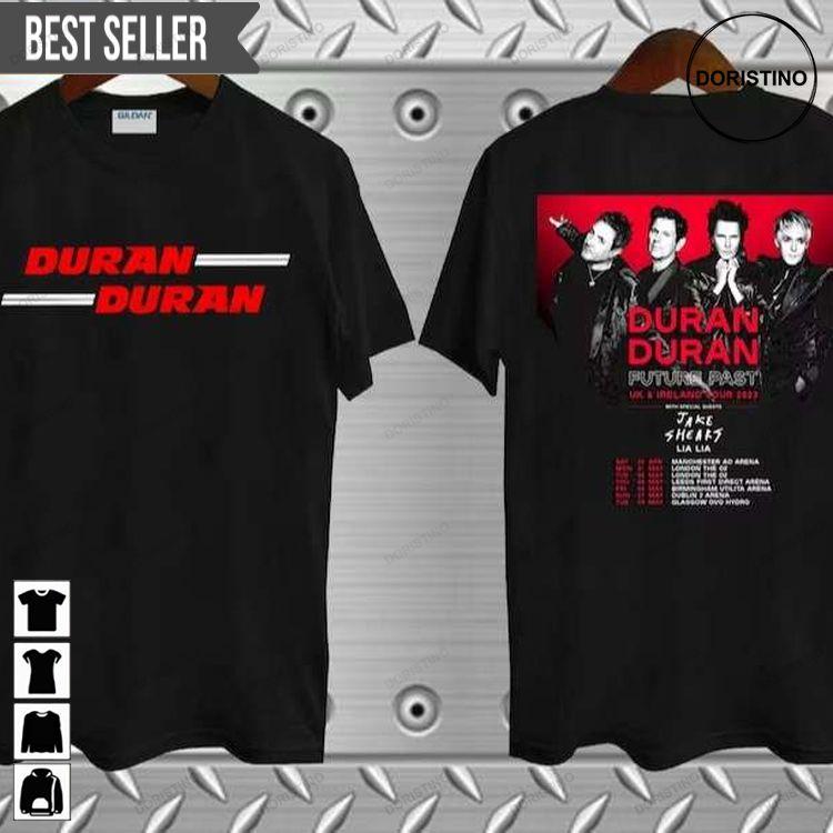 Duran Duran Future Past 2023 Tour Short-sleeve Doristino Hoodie Tshirt Sweatshirt