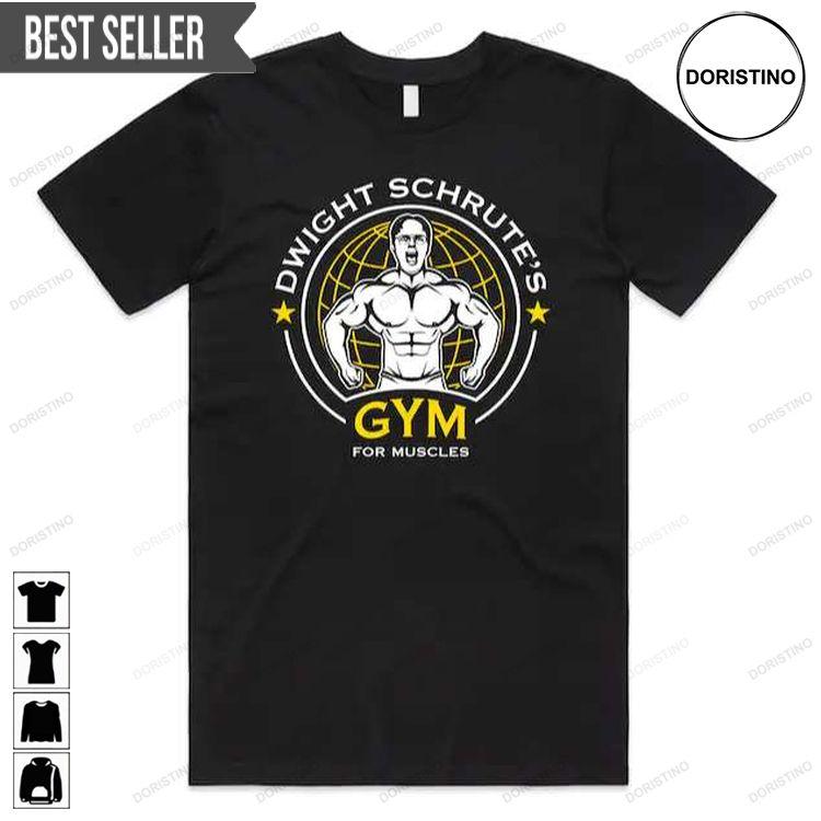 Dwight Schrutes Gym For Muscles Unisex Doristino Sweatshirt Long Sleeve Hoodie