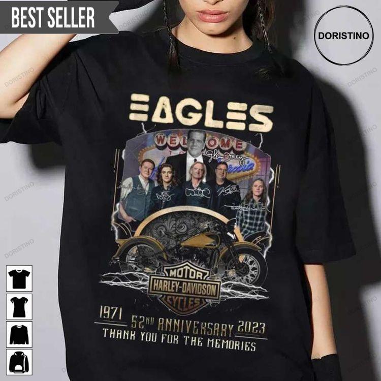 Eagles Band Annivesary 1971-2023 Music Doristino Hoodie Tshirt Sweatshirt