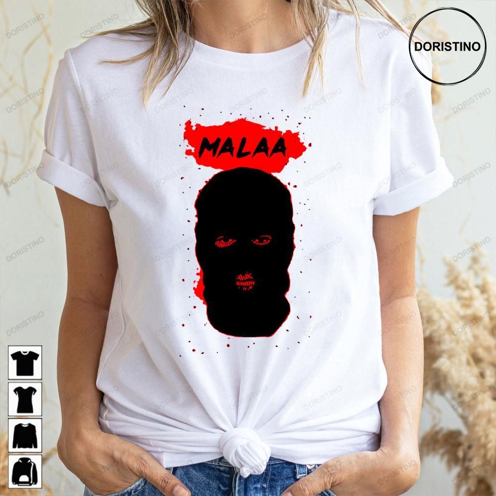 Black Art Face Malaa Doristino Limited Edition T-shirts