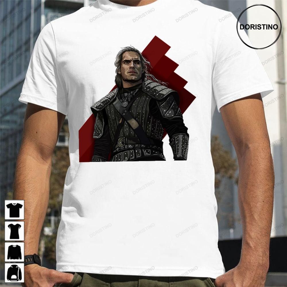 Black Art Geralt Of Rivia The Witcher Anime Doristino Limited Edition T ...