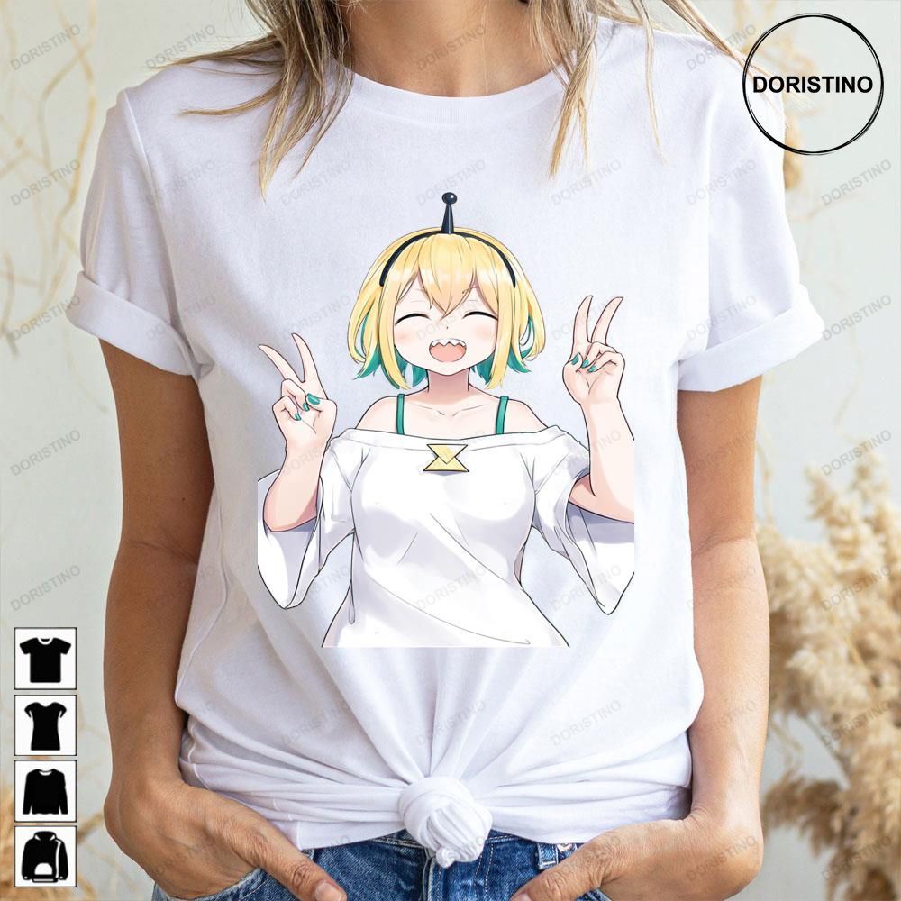 Vtuber Monster Girl Amano Pikamee Doristino Limited Edition T-shirts