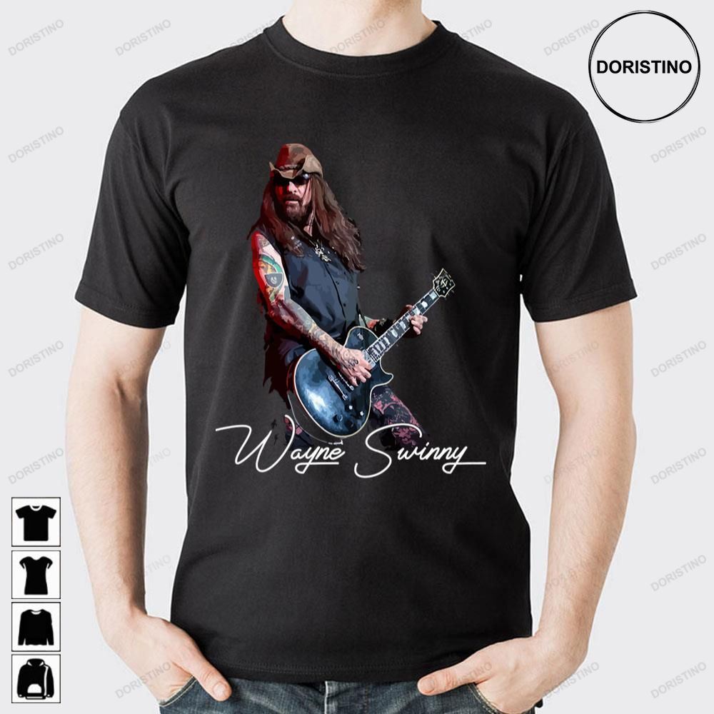 Wayne Swinny Saliva Guitarist Doristino Awesome Shirts