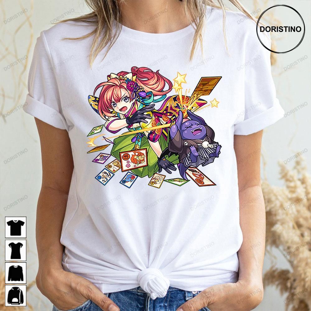 Wise Mage King Solomon Evolution New Year's Monster Strike Doristino Limited Edition T-shirts