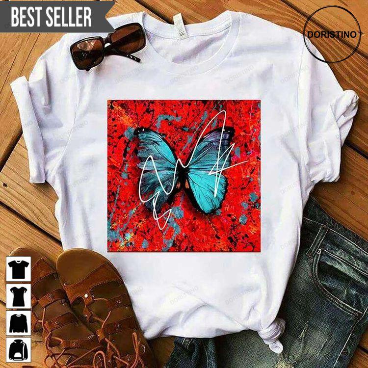 Ed Sheeran Butterfly Doristino Tshirt Sweatshirt Hoodie