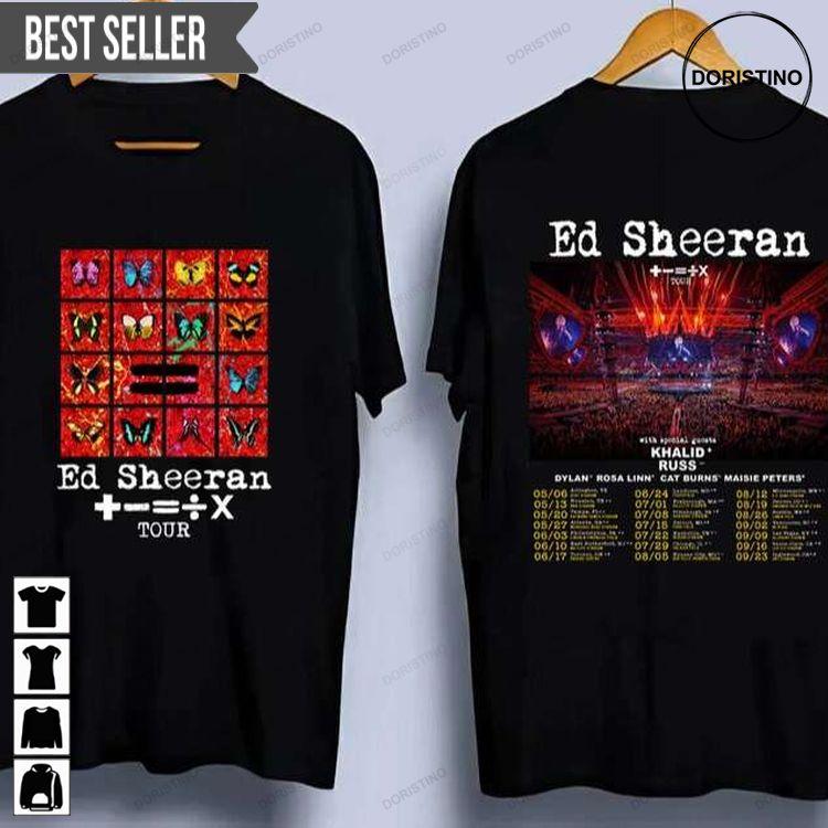 Ed Sheeran Concert 2023 Usa Short-sleeve Doristino Sweatshirt Long Sleeve Hoodie