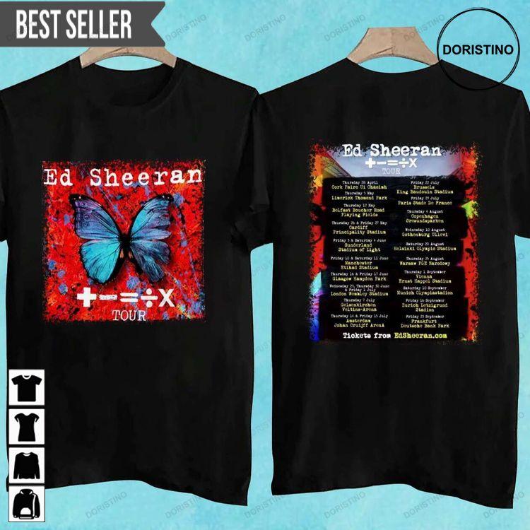 Ed Sheeran The Mathletics Concert Tour 2022 Singer Doristino Tshirt Sweatshirt Hoodie