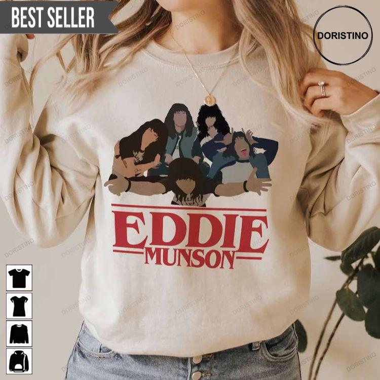 Eddie Munson Stranger Things 4 Movie Doristino Tshirt Sweatshirt Hoodie