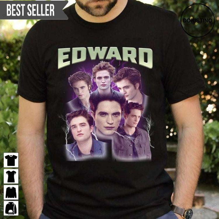 Edward Cullen Robert Pattinson Doristino Hoodie Tshirt Sweatshirt