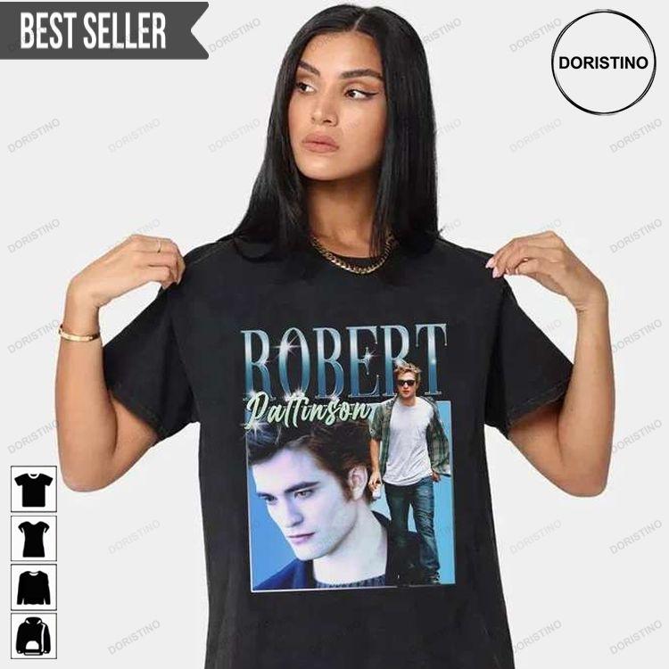 Edward Cullwn Vintage Robert Pattinson Doristino Hoodie Tshirt Sweatshirt