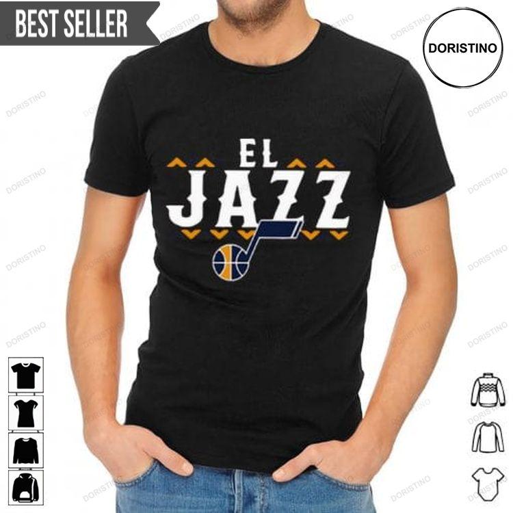 El Jazz Jersey Utah Jazz Unisex Doristino Sweatshirt Long Sleeve Hoodie