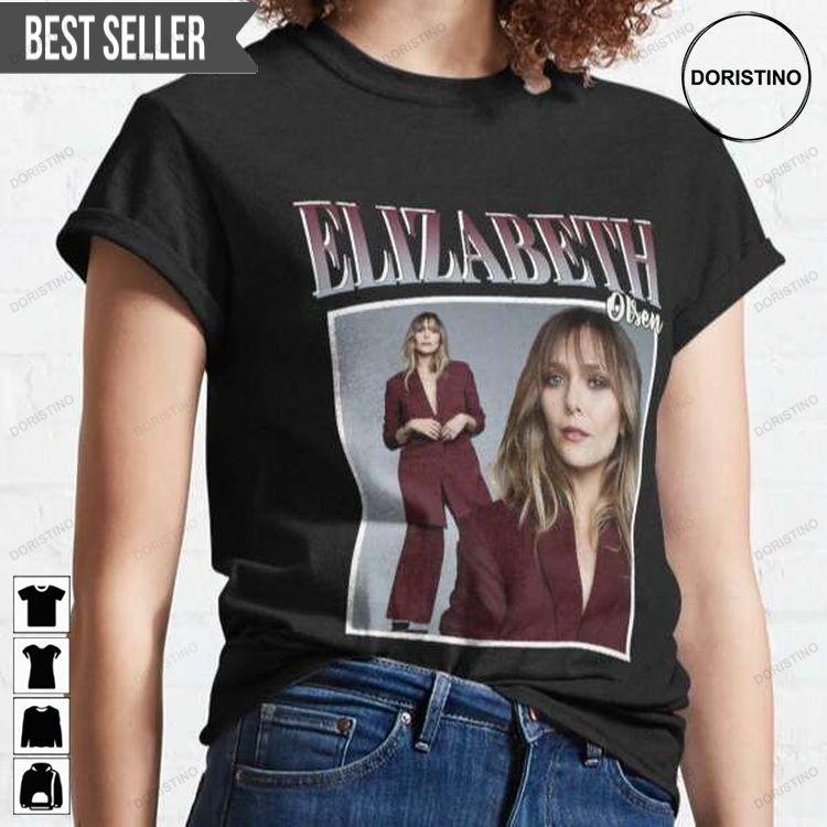 Elizabeth Olsen Movie Actress Doristino Tshirt Sweatshirt Hoodie
