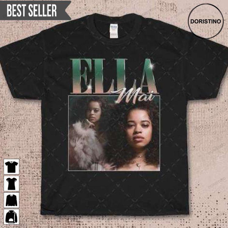 Ella Mai Rnb Rap Hip Hop Singer Music Doristino Sweatshirt Long Sleeve Hoodie