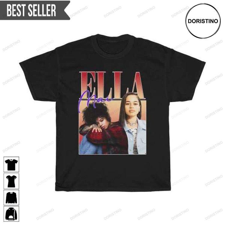 Ella Mai Singer Graphic Doristino Sweatshirt Long Sleeve Hoodie