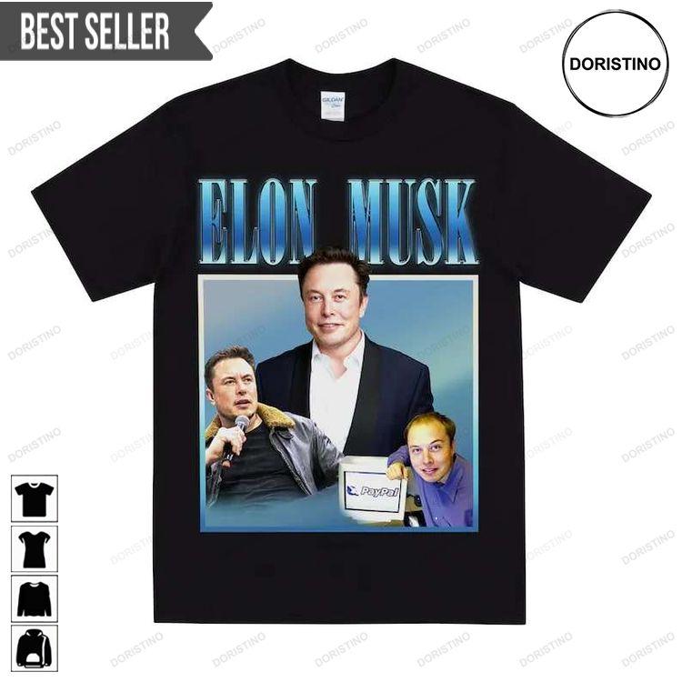 Elon Musk Ceo Of Tesla Motors Unisex Doristino Sweatshirt Long Sleeve Hoodie