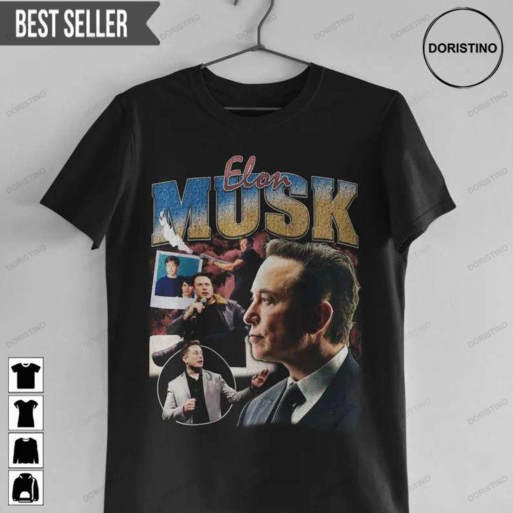 Elon Musk Tesla Unisex Doristino Hoodie Tshirt Sweatshirt