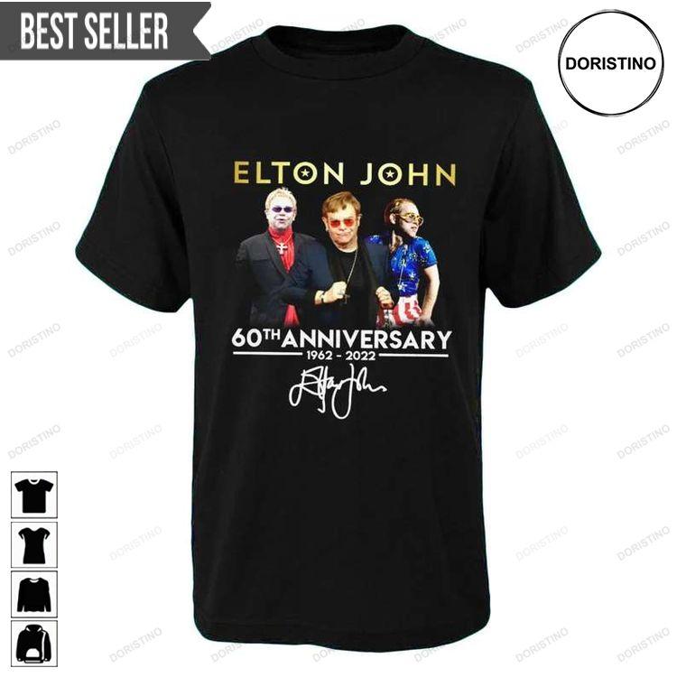Elton John 60th Anniversary Memories Doristino Tshirt Sweatshirt Hoodie