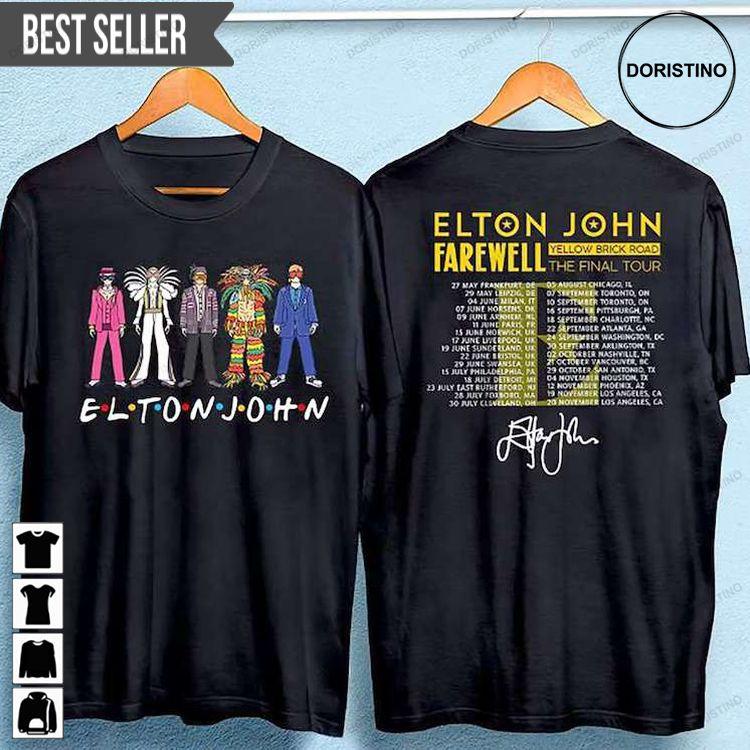 Elton John Farewell Tour 2022 Concert Music Doristino Hoodie Tshirt Sweatshirt