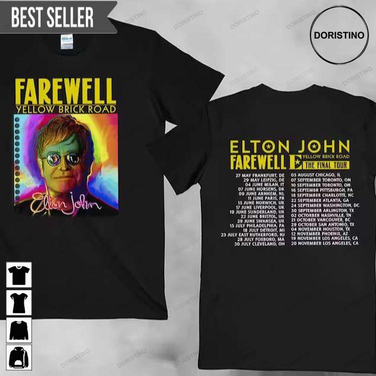 Elton John Farewell Tour 2022 Doristino Hoodie Tshirt Sweatshirt