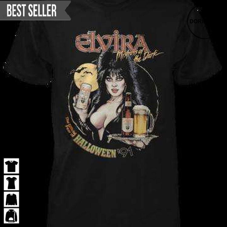 Elvira Fright Light Unisex Doristino Tshirt Sweatshirt Hoodie