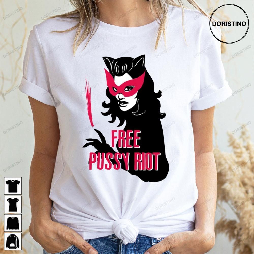 Black Girl Pussy Riot Doristino Limited Edition T-shirts