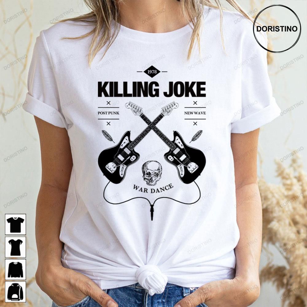 Black Guitar Killing Joke Doristino Awesome Shirts